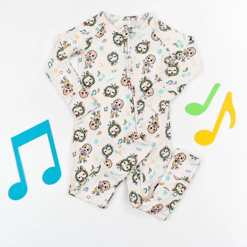 Dream Big Little Co Cocomelon JJ Musical Melon Dream Romper. 18-24mo